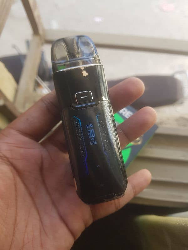 VAPORESSO LUXE XR MAX WITH BOX , CABLE & NEW COIL INSTALLED 6