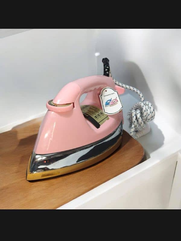 400Watt Automatic Panasonic Iron Best quality iron, pink Low Voltage 1