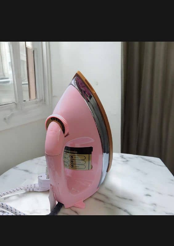 400Watt Automatic Panasonic Iron Best quality iron, pink Low Voltage 2