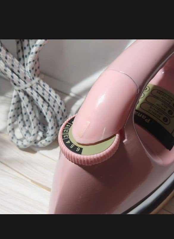 400Watt Automatic Panasonic Iron Best quality iron, pink Low Voltage 3