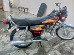 Honda 125 Red Colour 2021 Model Lush Condition