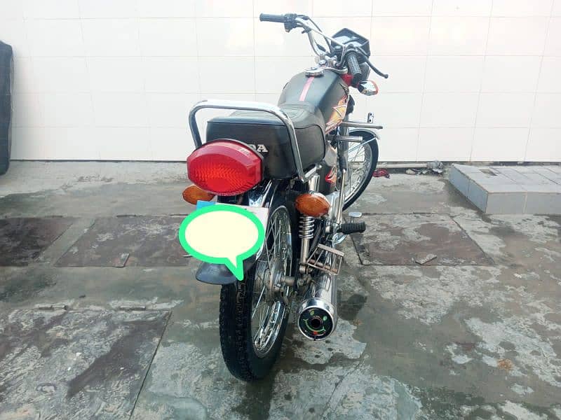 Honda 125 Red Colour 2021 Model Lush Condition 1