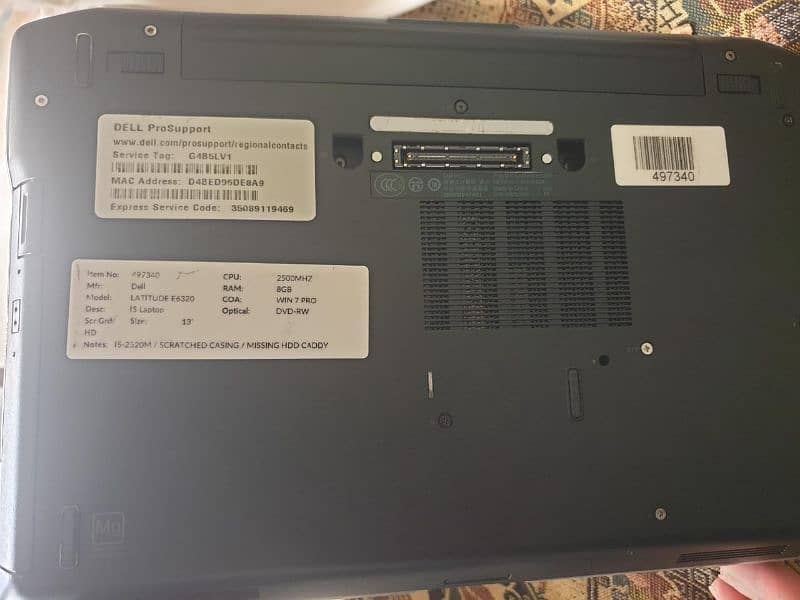 Dell core i5 2nd generation 8GB RAM 320 GB HDD 1