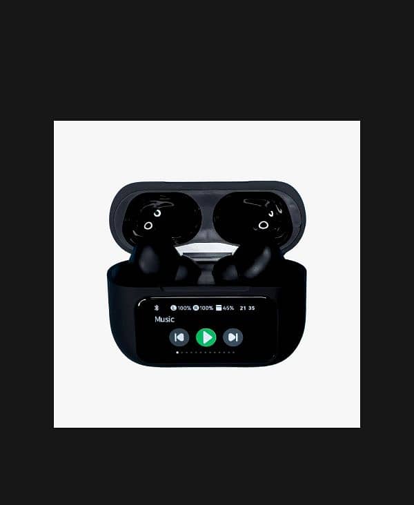 A9 Pro (BLACK) Apple Airpods ANC/ENC Noise Reduction Touch Control 4