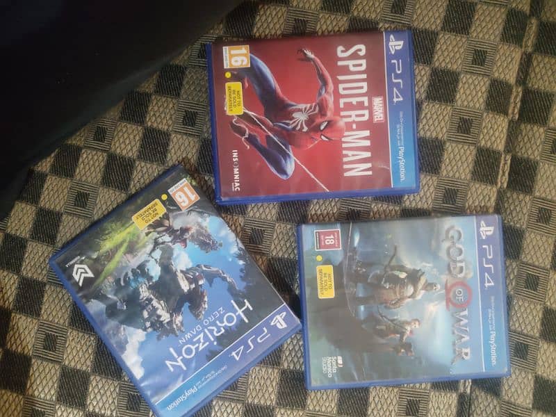 Spiderman, God of war, Horizon ps4 combo deal 0