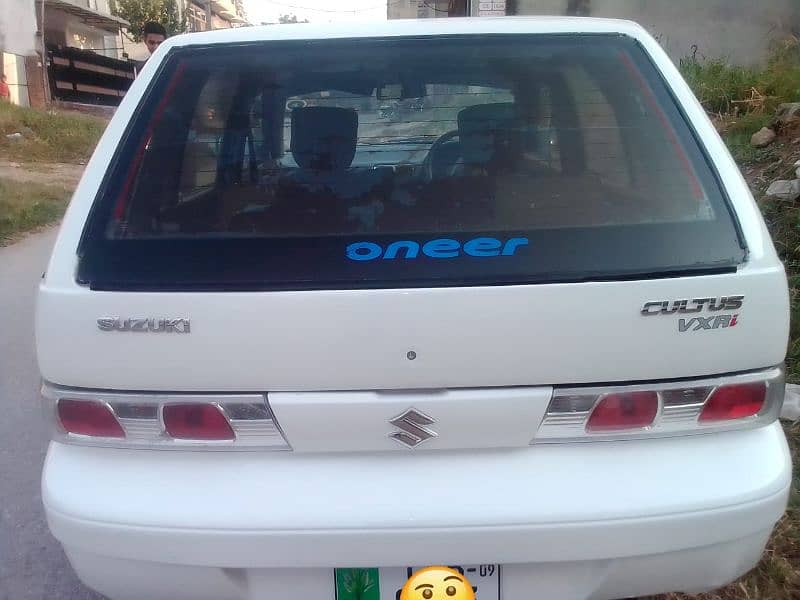 Suzuki Cultus VXRi 2009 Lahore number 7