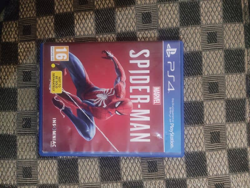 Spiderman ps4 game 0