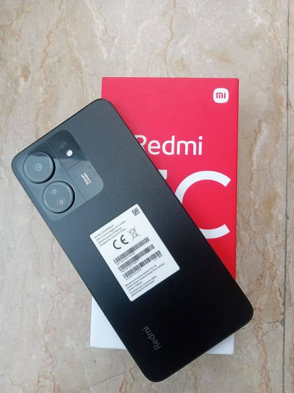 xiaomi redmi 13 c 6+6/128 gb 10/10 condition with box charger 1