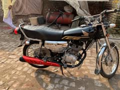 self start honda 125 total 24000 chala ha total paper ok ha