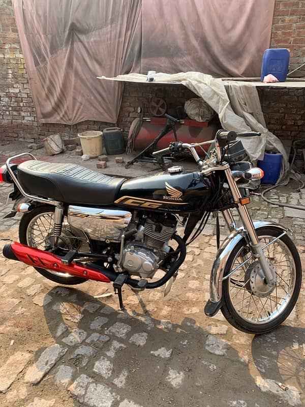 self start honda 125 total 24000 chala ha total paper ok ha 1