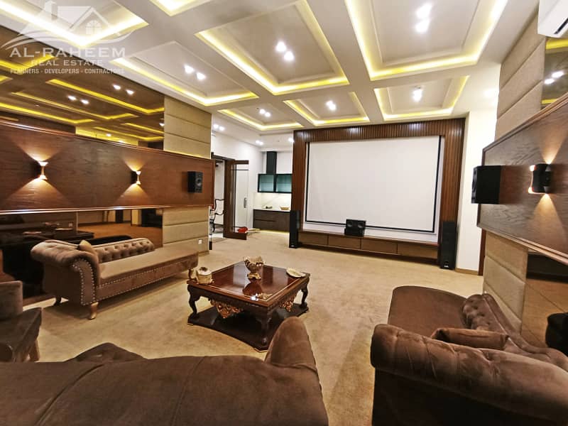 KANAL MODERN FULL BASEMENT THEATER POOL HOUSE FOR SALE 19