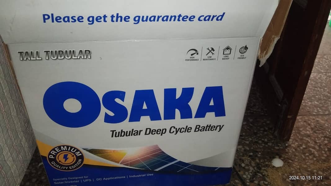 Osaka battery for solar 0