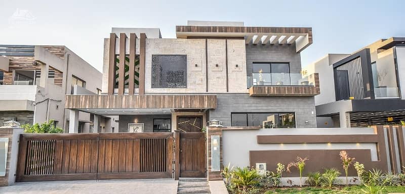 1 Kanal Brand New Luxury Modern Design House Available For Sale In Dha Top Location 1