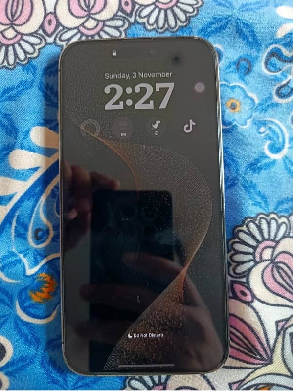 Iphone 14 pro max LLA model JV 128 gb 12