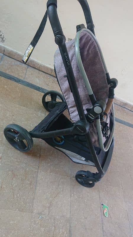 Baby Pram/walker (Imported Savvi/Steel craft Brand) 3