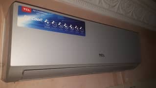 TCL AC split. DC inverter 1 ton. 8 month used