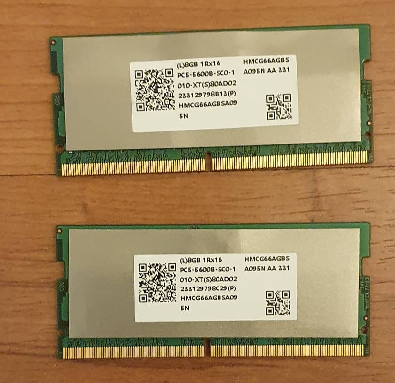 SK Hynix 16GB (2x8GB) DDR5 5600MHz RAM - Gaming – New 0