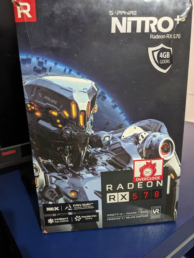 Sapphire Nitro RX 570 4GB 1