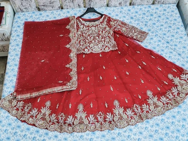 bridal lehnga/wedding lehnga 6