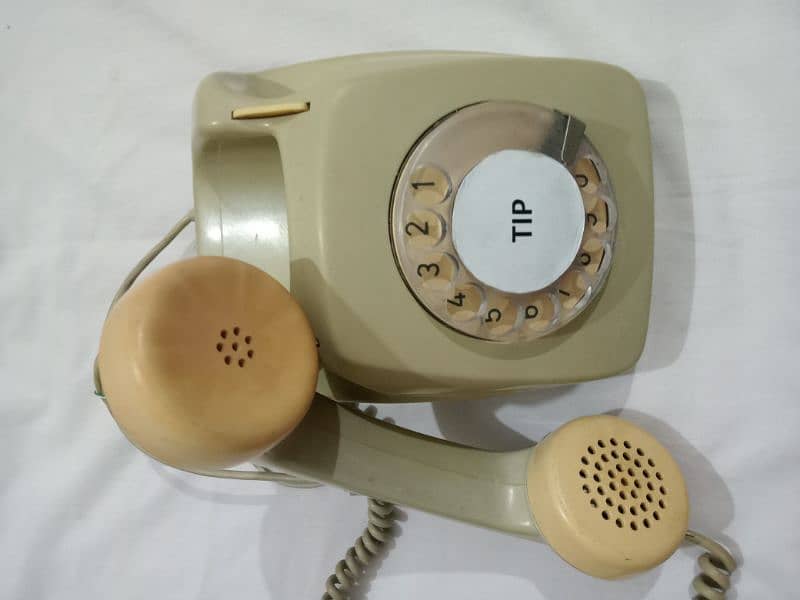 Antique classic vintage phone telephone set 2