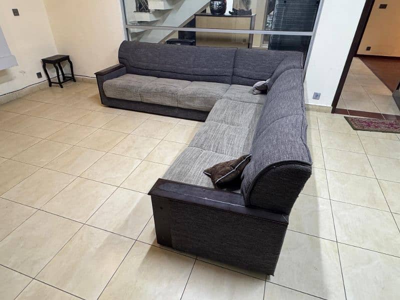 7 Seater L Shaped Sofa Set 2