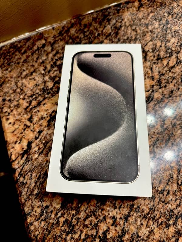 Apple iPhone 15 Pro Natural Titanium! [Same As Brand New] 6