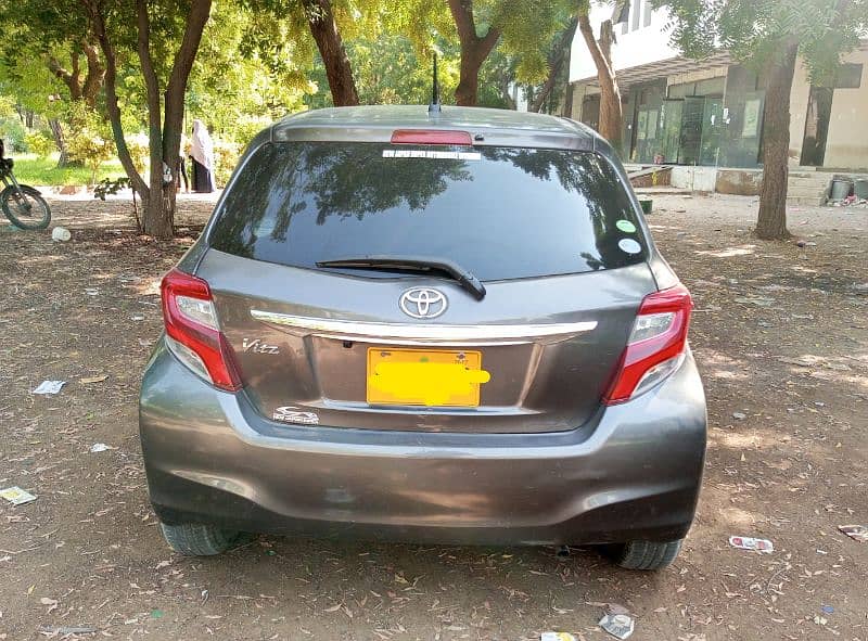 Toyota Vitz 2014 registered 2017 1