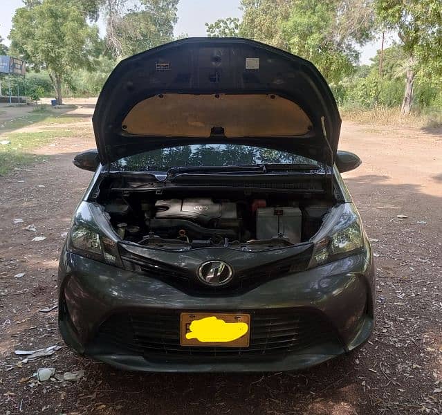 Toyota Vitz 2014 registered 2017 2