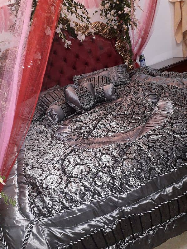 9pc wedding bedsheets set 0