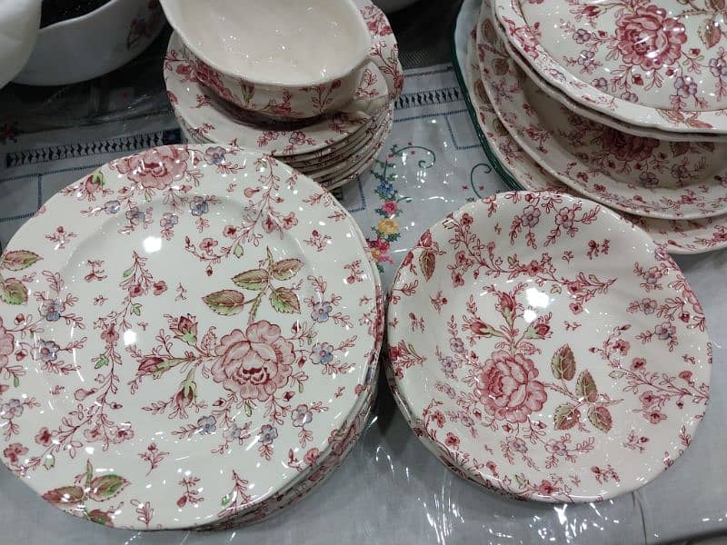 Dinner set Beautiful 100pc Floral Tea set imported from England 6