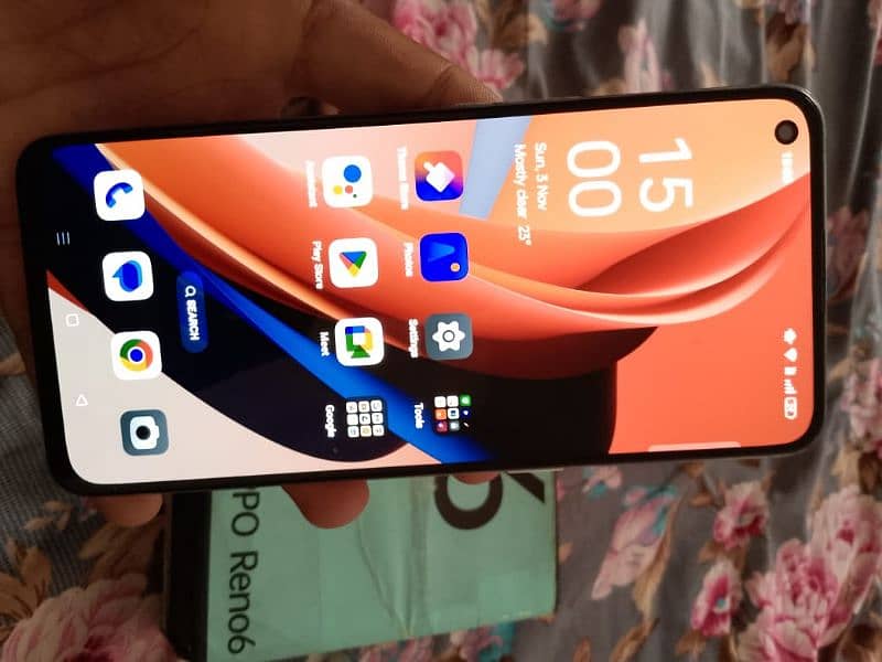 Oppo reno 6 8gb 128gb official approved with box 10/8 3