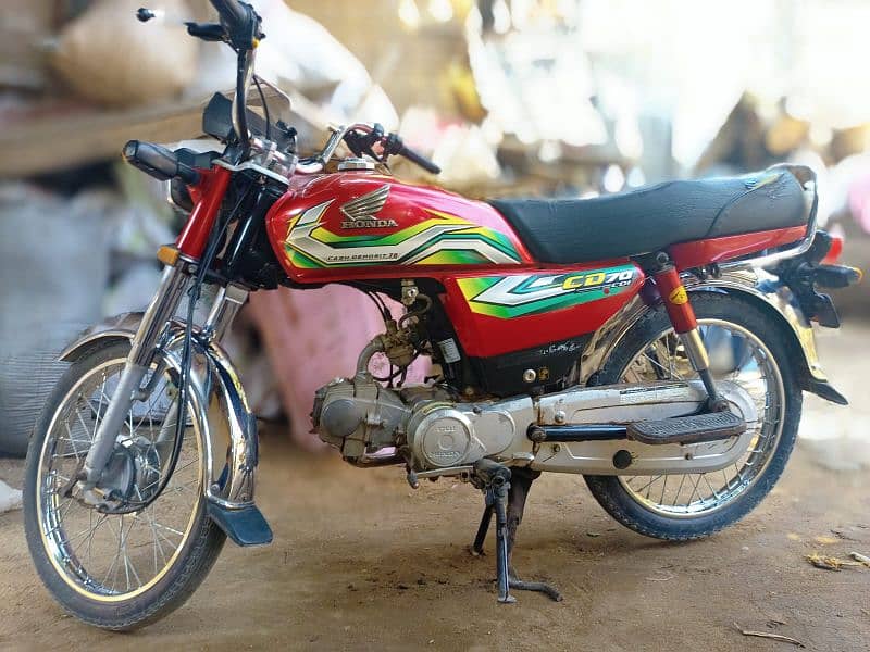 Honda cd 70 2023 model karachi number 3