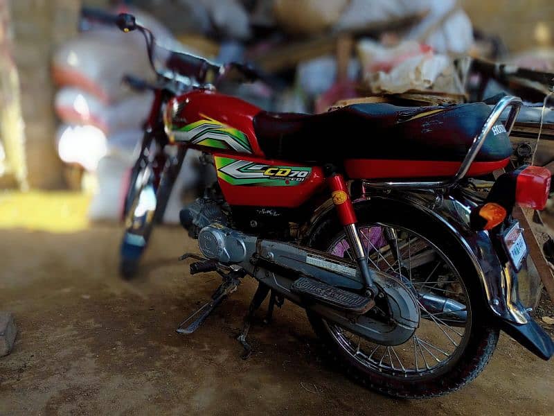 Honda cd 70 2023 model karachi number 6