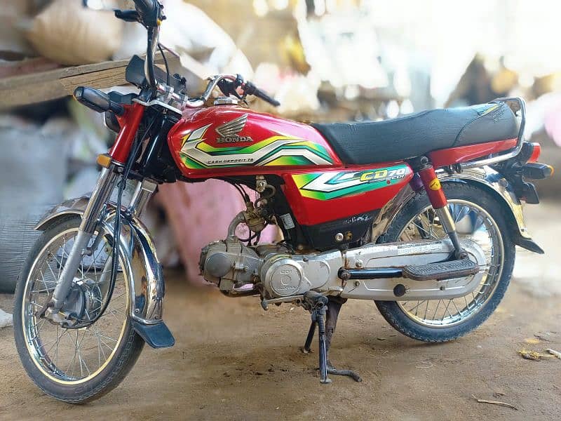 Honda cd 70 2023 model karachi number 7