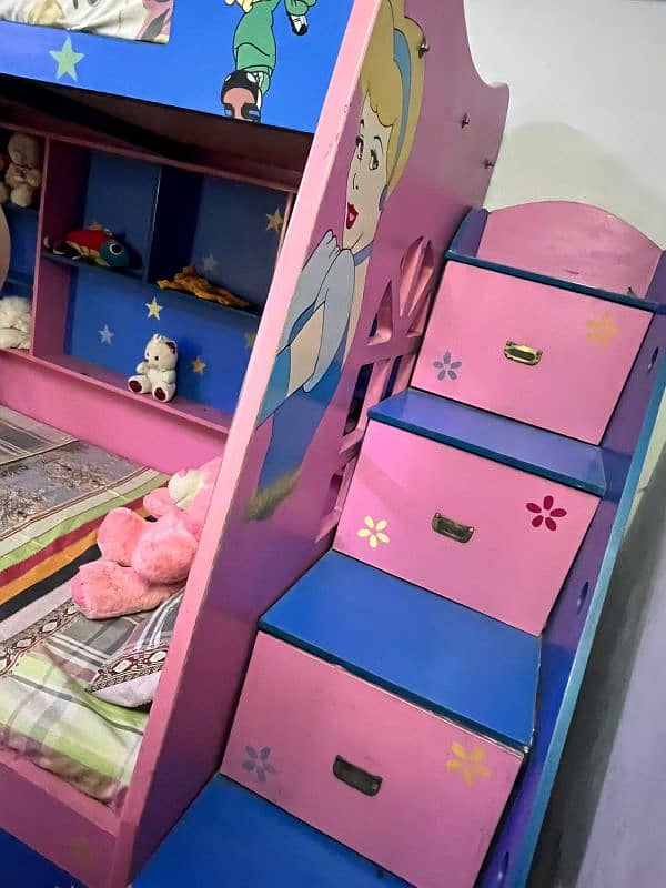 bunk bed with wardrobe 2