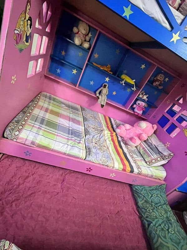 bunk bed with wardrobe 3