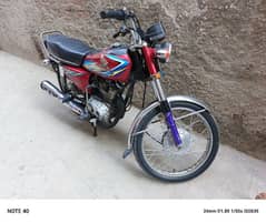 Honda 125 Model 18 urgent sale