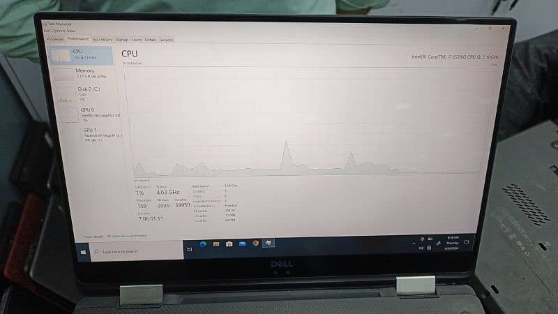 Dell XPS 15 9575 : Core i7 8th Gen : 16/256: 4GB Radeon :Touch 360°/4k 9