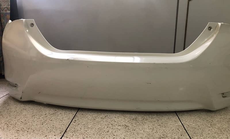 toyota grande front and back bumper 2