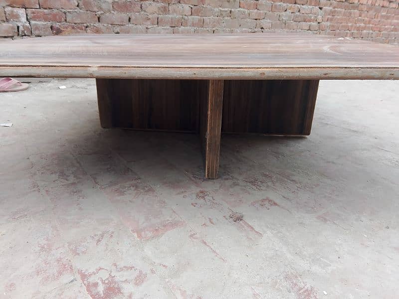 wooden floor siting dining table 5