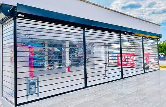 polycarbonate shutters / roller shutters / motorized polycarbonate 1