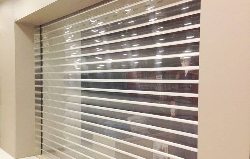 polycarbonate shutters / roller shutters / motorized polycarbonate 2