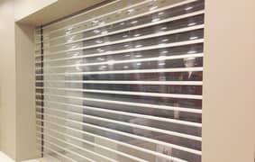 polycarbonate roller motorized shutters / aluminium roller shutters