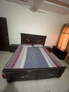 King Size Double Bed with Mattress