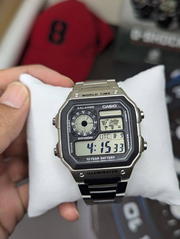 Casio Watches /Casio G-Shocks /Casio Ae-1200 /Casio MTP Series 8