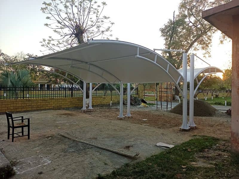 Pvc Tensile Shade | Parking Shade | Folding Tarpal 6