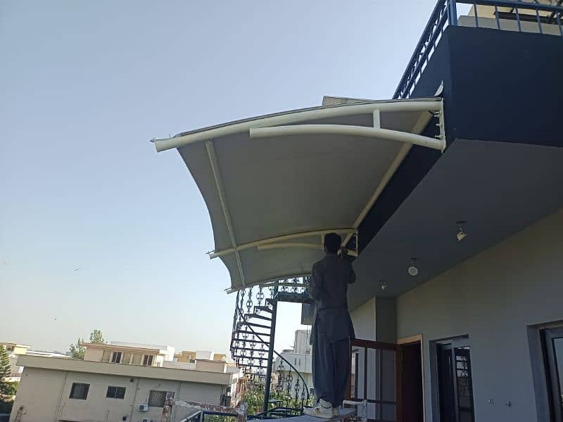 Pvc Tensile Shade | Parking Shade | Folding Tarpal 7