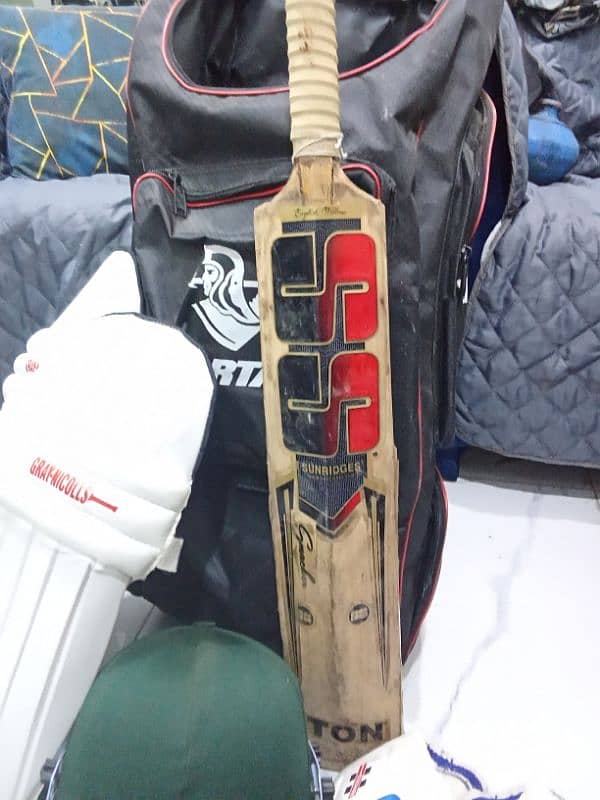 Gray Nicolls cricket kit and SS Ton bat . Whatsapp 03106166427 4