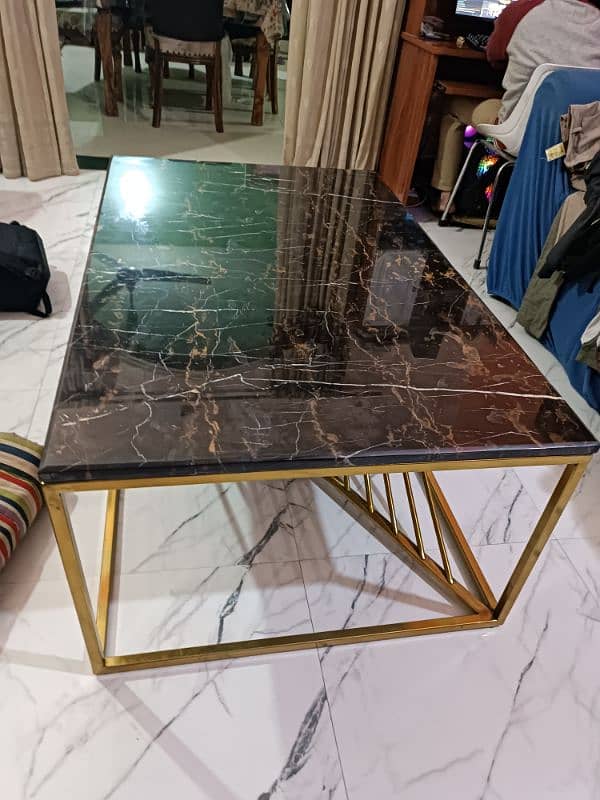 Marble Top Center Table 0