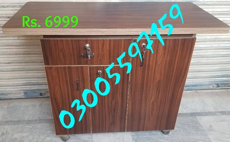 Almari wardrobe 6ft color showcase cupboard home furniture hostel use 2